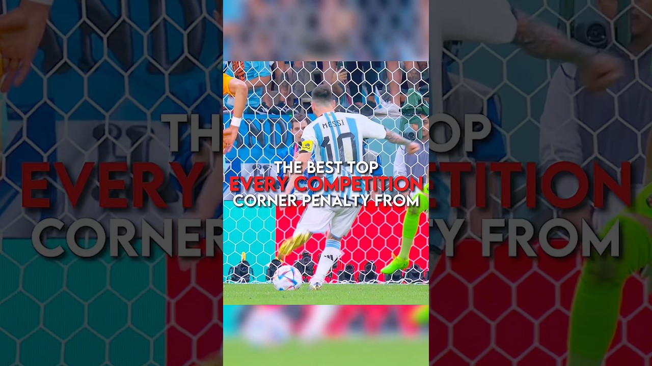 The best top corner penalty from every competition