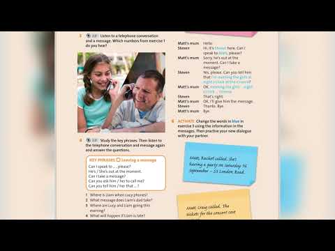 English plus 7. Unit 6. Ex3,4 p87