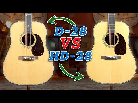 Martin D-28 vs. HD-28: Worth the Extra Investment? (2024 Models)