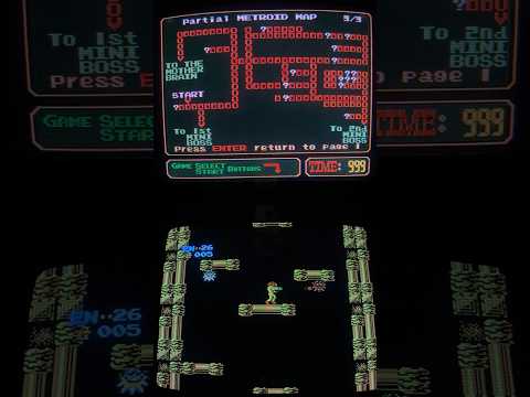 SECRET in-game map for Metroid on NES found after 38 years?! 🤫 #retro #nintendo #arcade #videogames