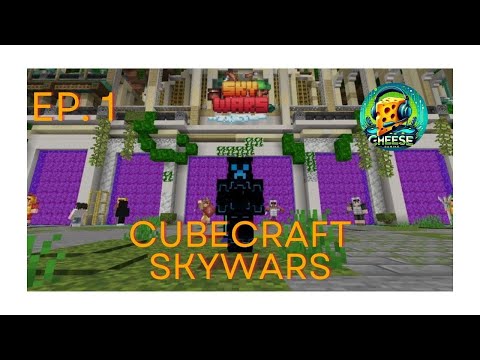 EPIC Cheese Gaming in Minecraft Skywars