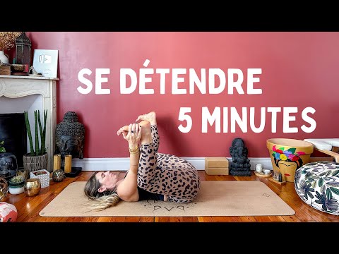 Routine yoga du soir: s'étirer en 5 minutes pour se détendre en fin de journée