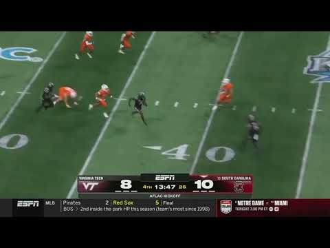 VICARI SWAIN'S 80 YARD TOUCHDOWN RETURN #subscribe 