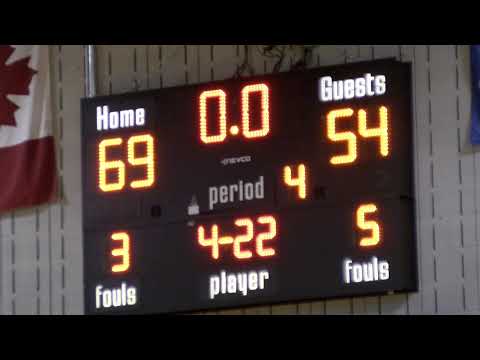 RSEQ Basketball masculin D1 🏀 Thetford @ Vanier [2/21/2025]