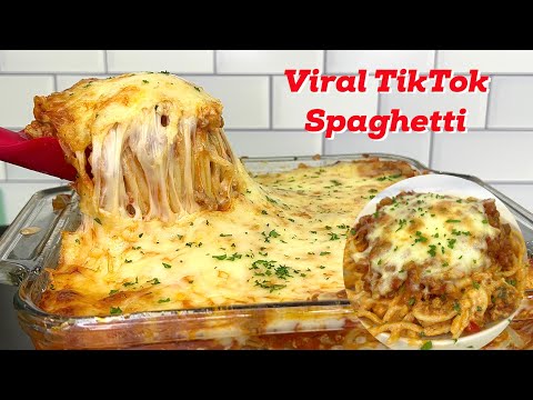 HOW TO MAKE THE VIRAL TIKTOK SPAGHETTI!