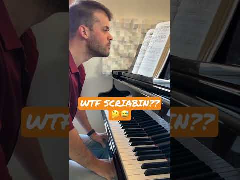 Scriabin famous chord at the end of sonata no.7 😂 #scriabin