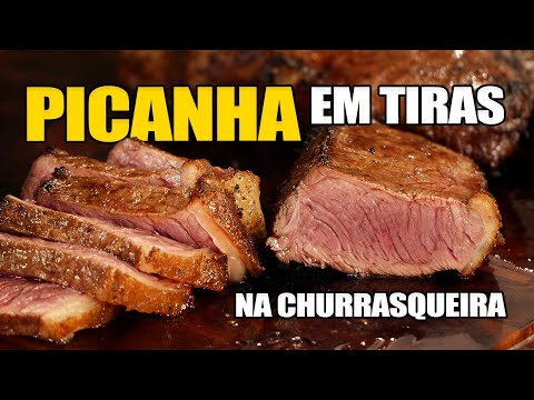 Como Fazer Picanha em Tiras na Churrasqueira – Passo a Passo!