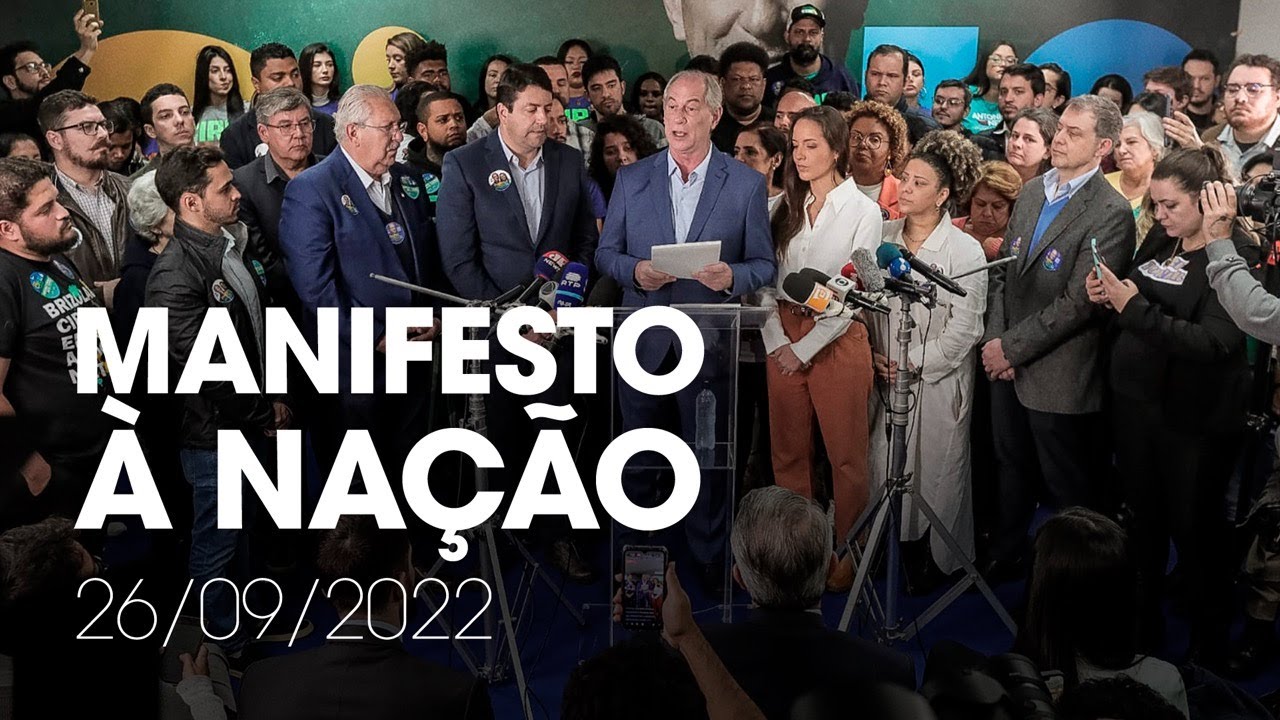 Desistência de Lula e Bolsonaro nas eleições de 2022 das investidas contra o candidato a Presidente Ciro Gomes.