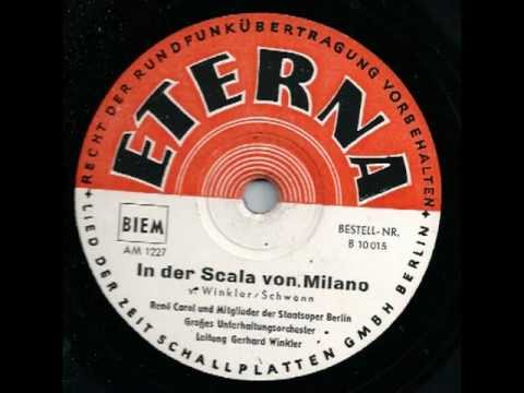 In der Scala von Milano - René Carol