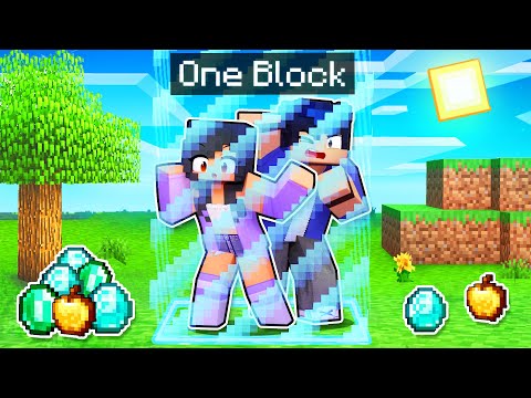 INSANE! Trapped in One Block with Aphmau!