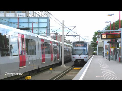 RET Metro A en B Vertrek Vernieuwd Rotterdam Alexander