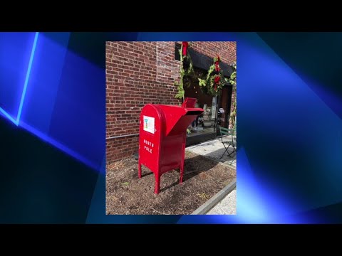 NJ Summit Santa Claus Mailbox