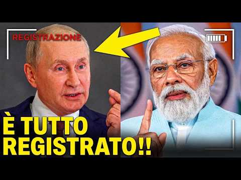 Putin perde le staffe in diretta davanti al Primo Ministro indiano