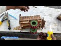 घर पर बनाए लकड़ी का ट्रैक्टर ट्रॉली How To