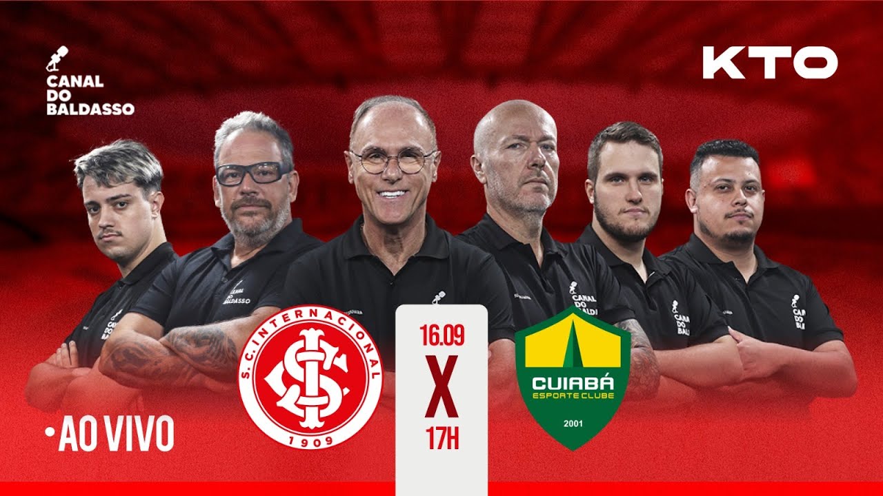 (AO VIVO) SUPER JORNADA KTO: INTERNACIONAL X CUIABÁ | CAMPEONATO BRASILEIRO | #205