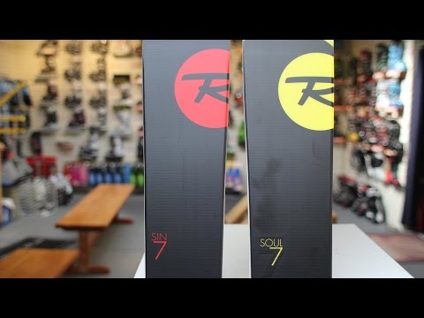 Rossignol Sin 7 and Soul 7 Comparison and Review