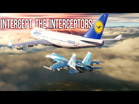 F-16 Viper Intercept 2 SU-33 Flanker | DCS World