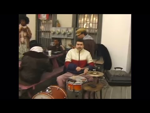 the homies mixing R&B and chilling with a pineapple