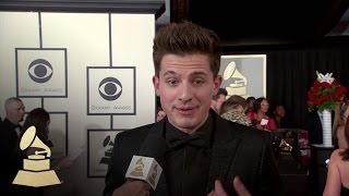 Charlie Puth | Red Carpet | 58th GRAMMYs