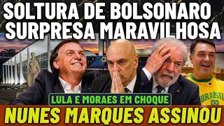 SOLTURA DE BOLSONARO AMANHÃ VITÓRIA INCRÍVEL