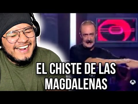 MEXICANO REACCIONA A SANTI RODRIGUEZ - EL CHISTE DE LAS MAGDALENAS