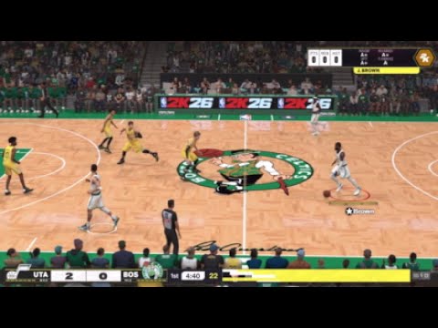 NBA 2K25 - Utah Jazz at Boston Celtics | All-Star Mode | PS5 Gameplay | Game 46 |