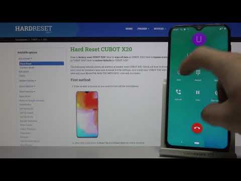 CUBOT X20 Incoming Call