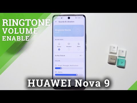 How to Adjust Ringtone Volume on HUAWEI Nova 9 - Customize Ringtone Volume