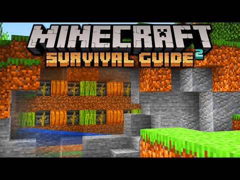 Auto Pumpkin & Melon Farms! ▫ Minecraft Survival Guide (1.18 Tutorial Let's Play) [S2 Ep.24]