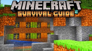 Auto Pumpkin & Melon Farms! ▫ Minecraft Survival Guide (1.18 Tutorial Let