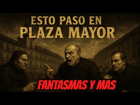 The Ghosts of Plaza Mayor in Madrid, Spain