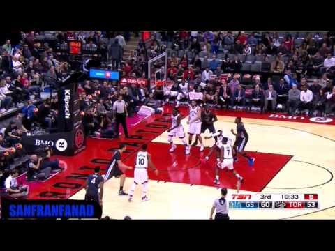 Klay Thompson Full Highlights 2015.12.05 at Raptors - 26 Pts, 6 Threes!
