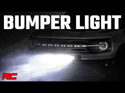 2021 Ford Bronco Sport 20 inch LED Light Bar Bumper Mount By Rough Country