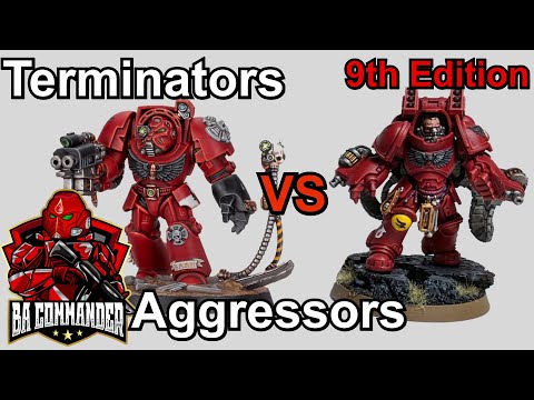 Primaris Aggressors vs Terminators - Blood Angels 9th Edition