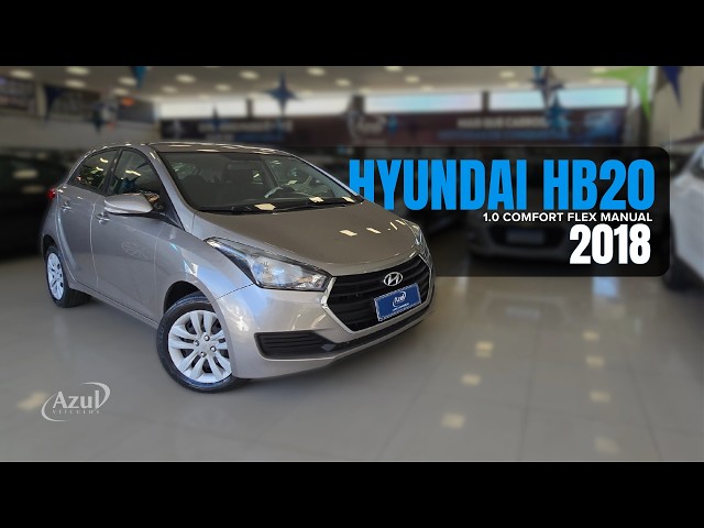 Vídeo HYUNDAI HB20 1.0 COMFORT 12V FLEX 4P MANUAL
