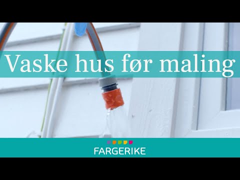 Hvordan vaske huset utvendig? - Gjør det selv | Fargerike
