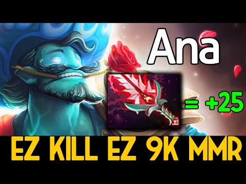Ana [Storm Spirit] Ez Kill Ez 9k MMR Dota2 7.04