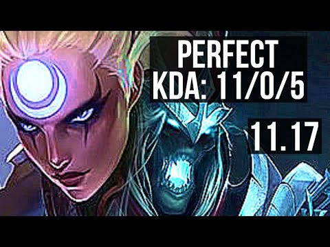 DIANA vs KARTHUS (JUNGLE) | 11/0/5, 1.9M mastery, Legendary, 900+ games | BR Grandmaster | v11.17