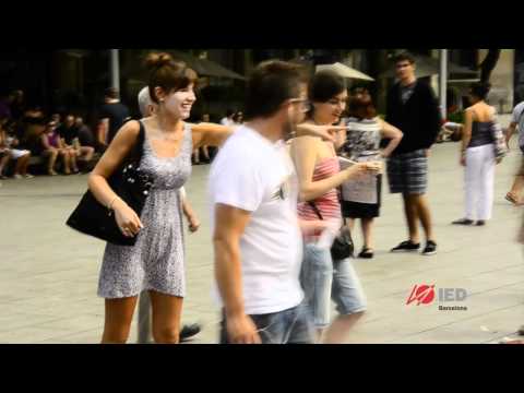 Flashmob alumnos Ilustración Creativa | IED Barcelona 2011