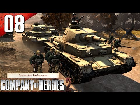 CoH 2: Theater of War 100% (General) Walkthrough Part 8 - Blitzkrieg (No Commentary)