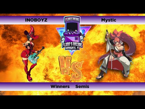 Flynn's Arcade 058 Winners Semis - INOBOYZ (I-No) Vs Mystic (Baiken) Guilty Gear Xrd Rev