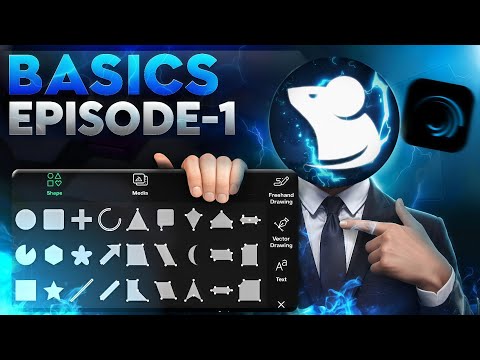 Alight motion basics tutorial 🔥 ( beginner to pro series Ep - 1)