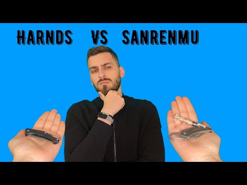 Маленькие ножи - ОНО ВАМ НАДО?! Обзор Sanrenmu 4077 и Harnds CK1101