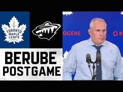 Craig Berube | Post Game vs Minnesota Wild | January 19, 2026