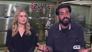 Interview with Rose McIver & Rahul Kohli of iZombie video