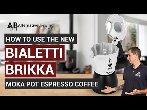 How to Use the New Bialetti Brikka Moka Pot for Espresso Coffee 2022