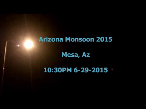 Arizona Monsoon 2015 - 6-29-2015