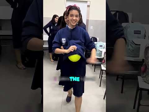 A balloon popping event with a surprise ending. #shorts #balloons