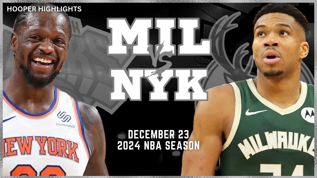 23.12.2023 | New York Knicks 111-130 Milwaukee Bucks