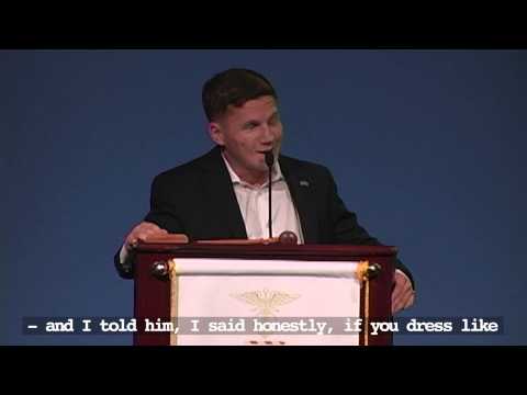 Kyle Carpenter Golden Heart Acceptance